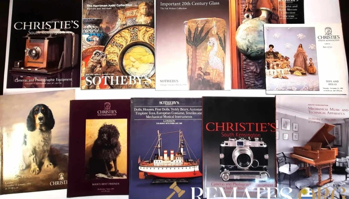 10 Catalogos De Christies Y Sothebys De 1 - 05-06-2021