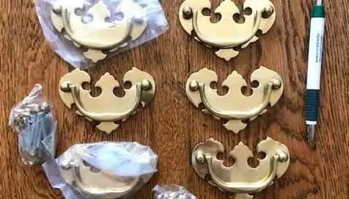 10 tiradores de estilo para muebles con tornillos