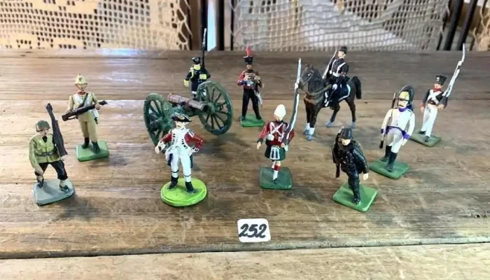11 Soldaditos Miniaturas De Plomo -  1 - 06-12-2020