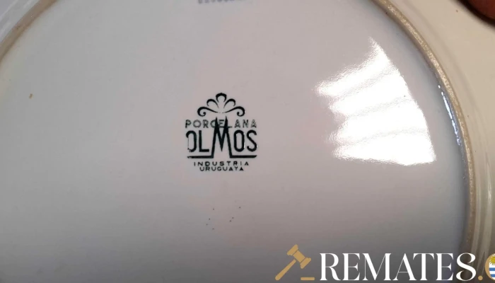 14 Platos Varios De Loza Blancos Con Det 6 - 17-06-2021
