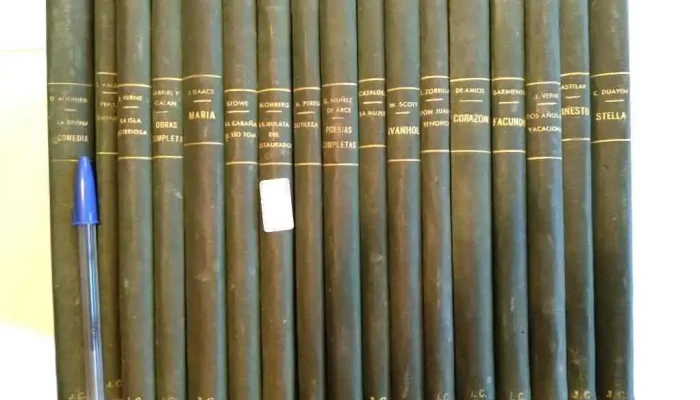 16 libros de Literatura Clasica antiguos Editorial Sopena
