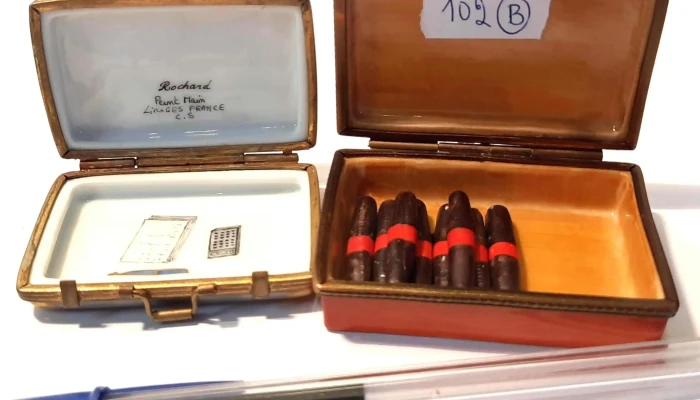 2 Cajitas Limoges 1 Tipo Cigarrera Otr 3 - 05-06-2021