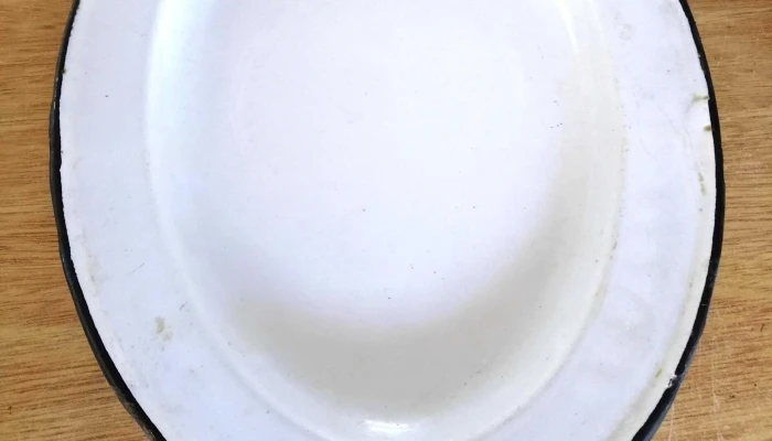 2 Fuentes Esmaltadas Blancas Una Oval Y 4 - 17-06-2021