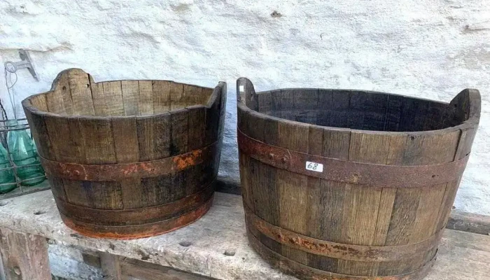 2 Maceteros De Barril 065 Diam X 050 1 - 06-12-2020