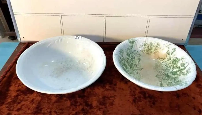 2 Palanganas Inglesas Con Averias -  1 - 06-12-2020