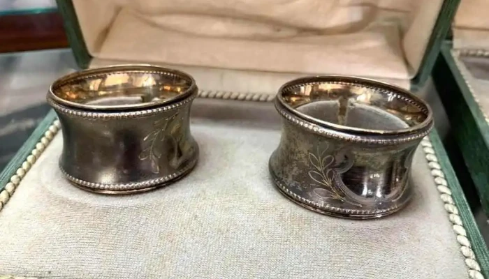 2 Pares De Servilleteros En Estuche -  3 - 06-12-2020
