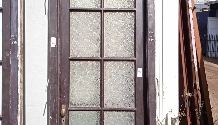 2 puertas de vidrio fantasía