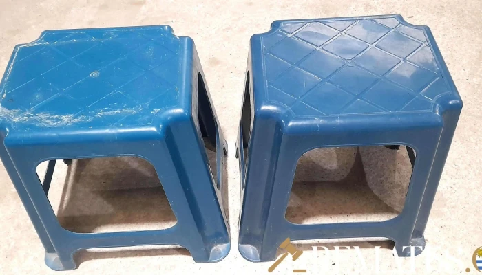 2 Taburestes De Pvc Azules -  1 - 17-06-2021