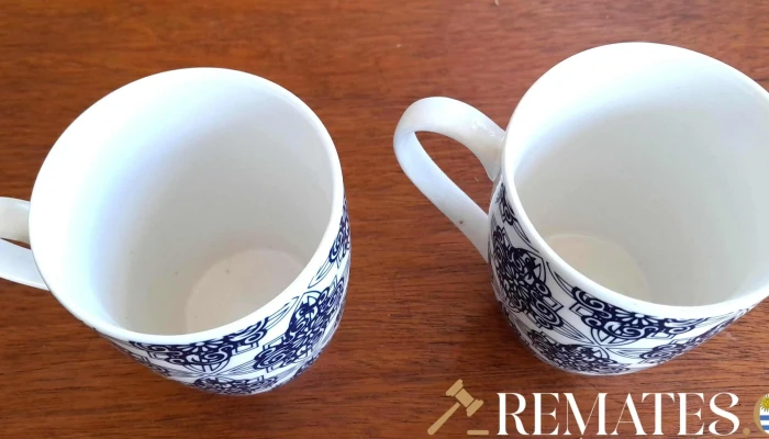 2 Tazas De Loza -  3 - 17-06-2021