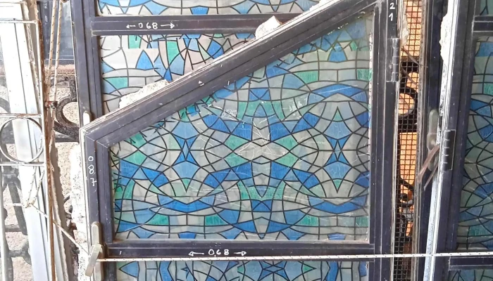 2 ventanas de aluminio