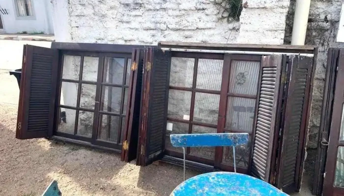 2 Ventanas Madera De 2 Hojas De Correr C 4 - 06-12-2020
