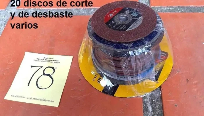 20 Discos De Corte Varios -  1 - 26-08-2021