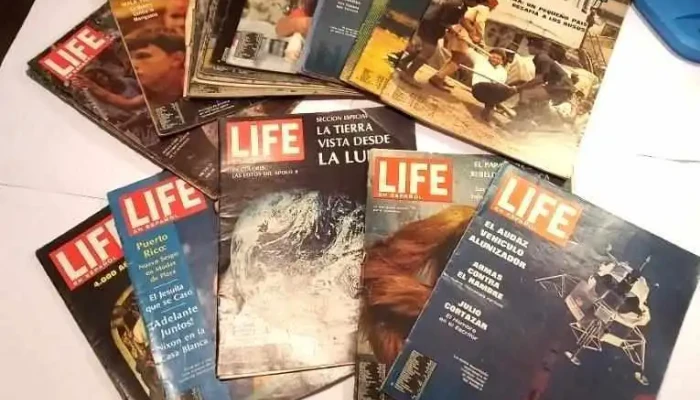 21 Revistas Life en Español año 1969 (varias sobre llegada del hombre a la luna)