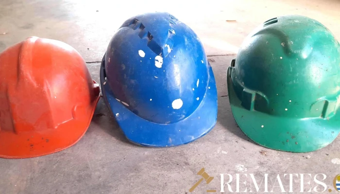 3 Cascos Azul Verde Y Naranja 3 - 17-06-2021