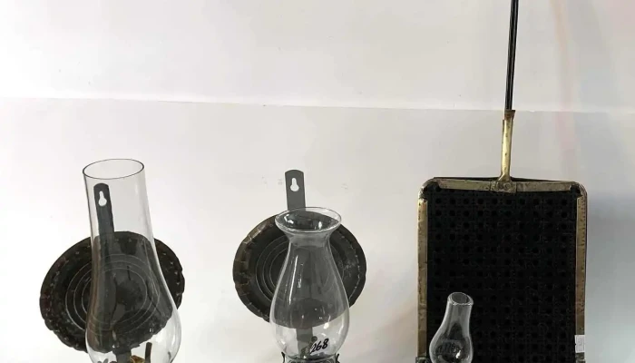 3 Lamparas A Queroseno Y Calienta Cama