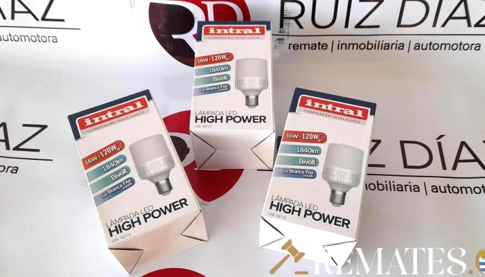 3 lamparas led