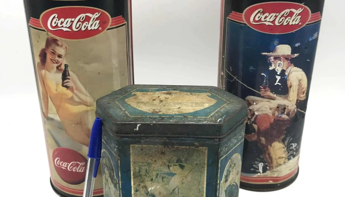3 Latas Coca Cola