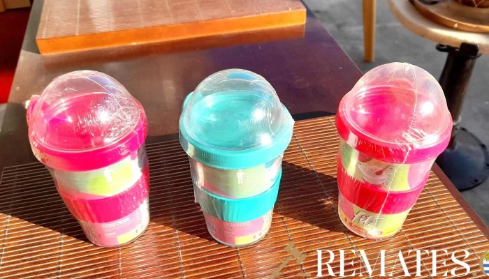 3 Vasos De Plastico Para El Yogur Y Cere 2 - 17-06-2021