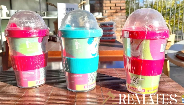 3 Vasos De Plastico Para El Yogur Y Cere 3 - 17-06-2021