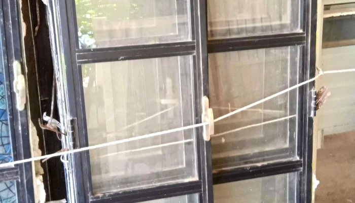3 ventanas de aluminio