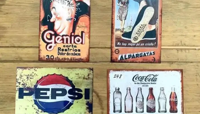 4 Chapas De Publicidad 020 X 029 1 - 06-12-2020