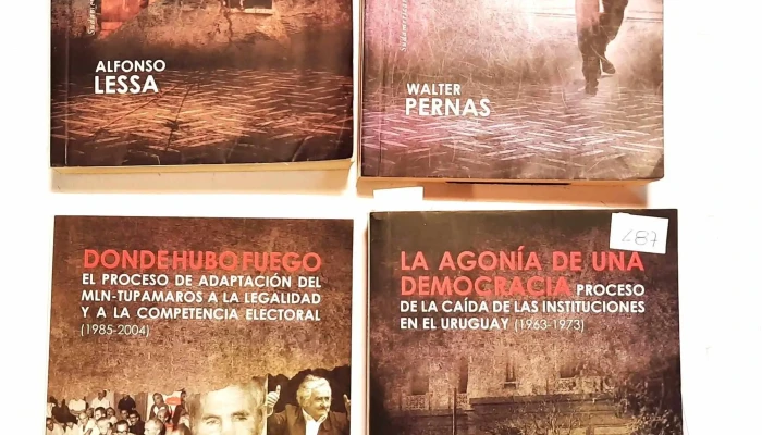 4 libros sobre Movimiento Tupamaro