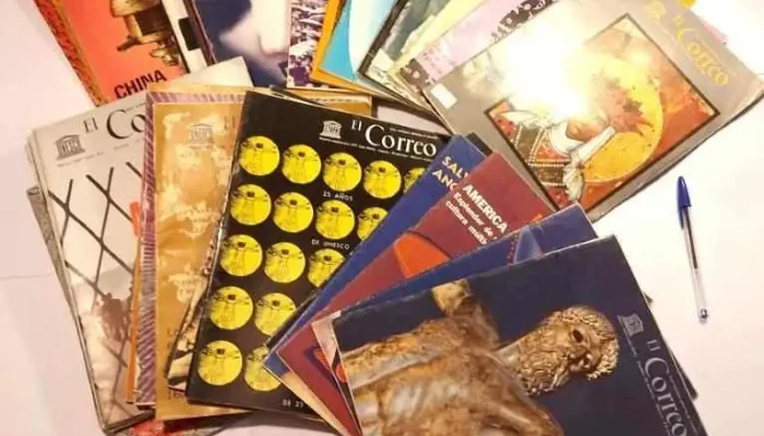 42 Revistas Correo de la Unesco decadas 60 y 70