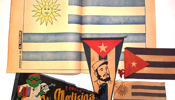 5 Banderines del Che y Frente amplio