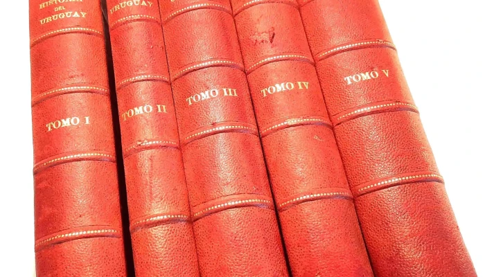 5 Libros Historia del Uruguay por Eduardo Acevedo 1916-1923