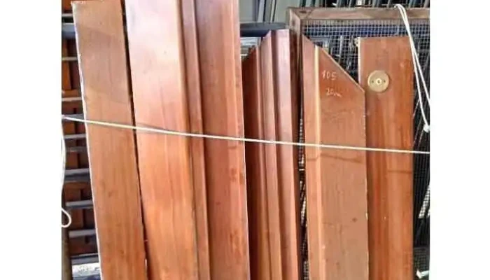 5 molduras de madera