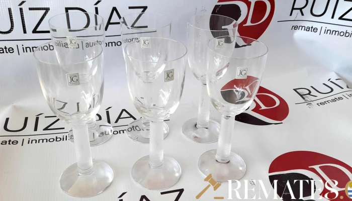6 Copas De Vino Cristal -  2 - 17-06-2021