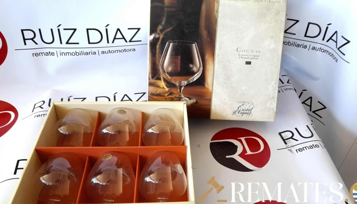 6 Copas De Vino De Cristal -  1 - 17-06-2021