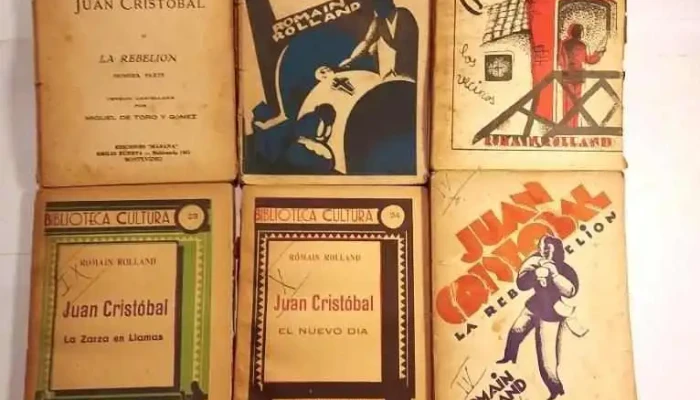 6 libros de Romain Rolland todos Juan Cristobal