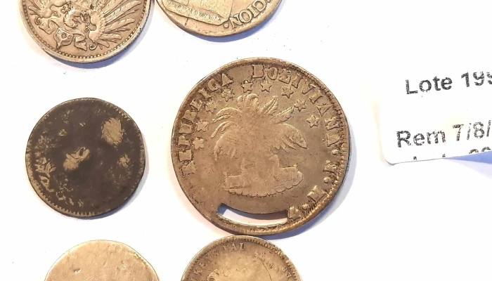 6 Monedas De Plata Antiguas 2 Boliviana 2 - 05-06-2021