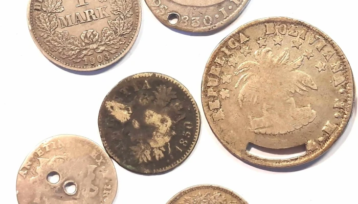 6 Monedas De Plata Antiguas 2 Boliviana 3 - 05-06-2021