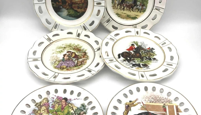 6 Platillos Adorno