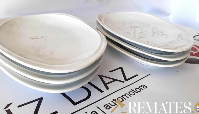 6 Platos De Loza Oval -  3 - 17-06-2021