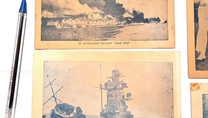 6 Postales Del Graf Spee -  2 - 05-06-2021