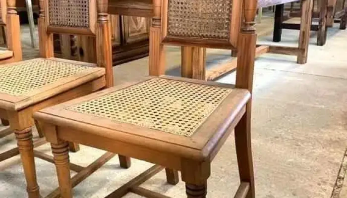 6 Sillas Coloniales C Asiento Y Respald 6 - 06-12-2020