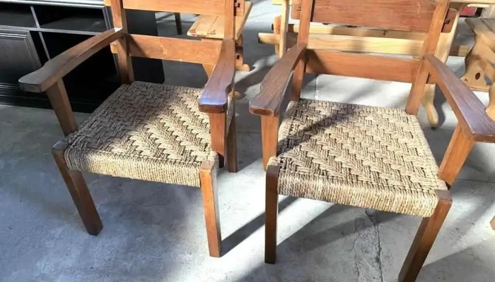 6 Sillas Y 2 Sitiales Asiento Totora C 2 - 06-12-2020