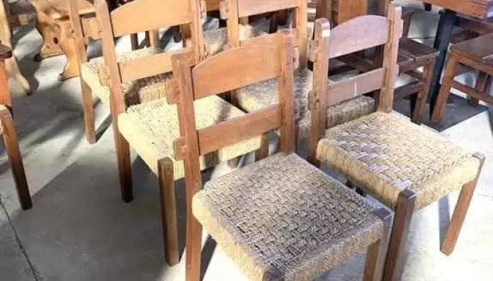 6 Sillas Y 2 Sitiales Asiento Totora C 3 - 06-12-2020