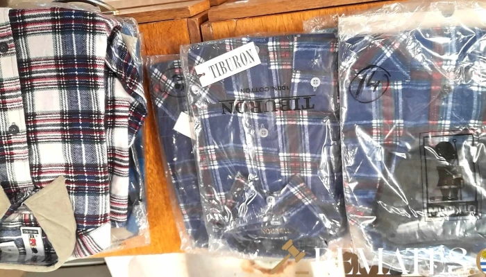 7 camisas de niño a cuadros