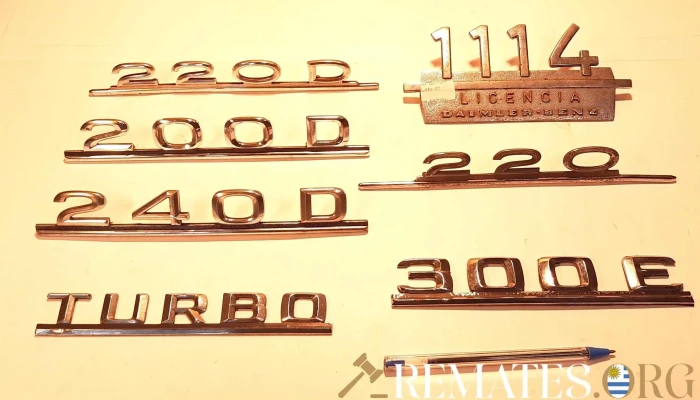 7 Insignias modelos de Mercedes Benz