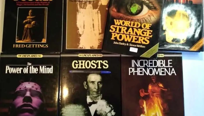 7 libros sobre Fantasmas y fenomenos paranormales (en Ingles)