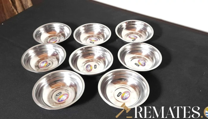 8 Compoteras De Acero Inox -  1 - 17-06-2021