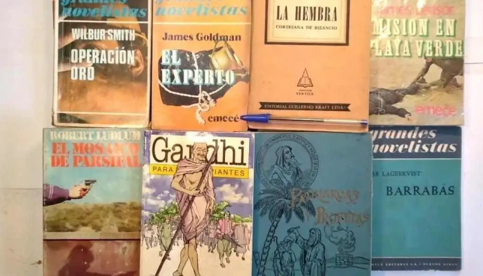 8 Libros: Gandhi, Patriarcas y Profetas, La Hembra, etc