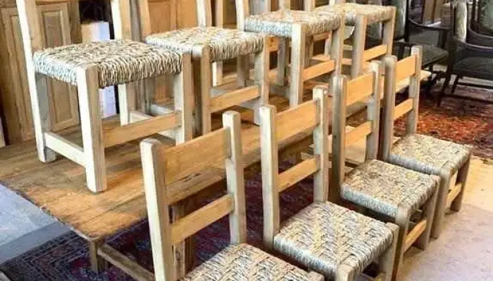 8 Sillas Asiento Totora 3 - 06-12-2020