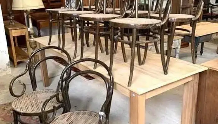 8 Sillas Y 2 Sitiales Thonet Con Esteril 1 - 06-12-2020