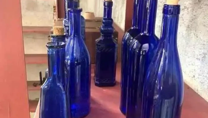 9 Botellas Azules Decorativas -  2 - 06-12-2020