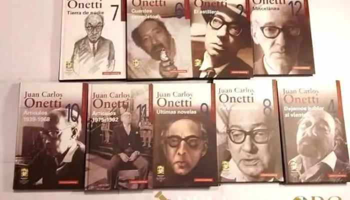 9 libros de Juan Carlos Onetti, edit Galaxia Gutenberg
